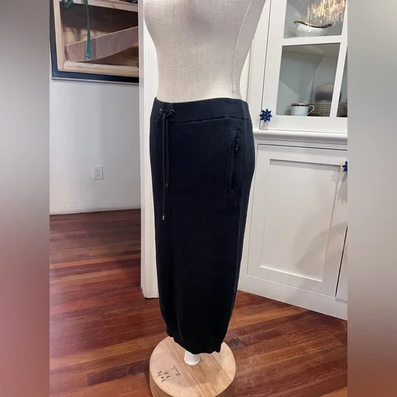 Brunello Cucinelli Navy Cotton Skirt - Picture 7 of 10